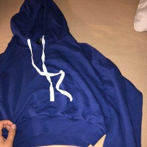 Crop hoodie